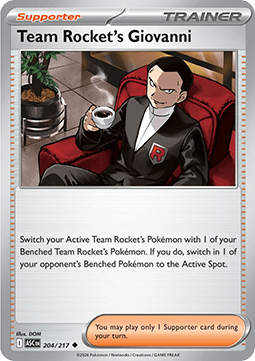 Team Rocket's Giovanni